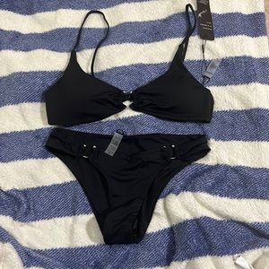 Black bebe swimsuit